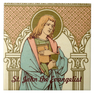 Azulejo De Cerâmica S. João Evangelista (RLS 07)