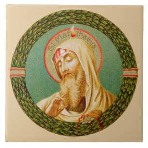 Azulejo De Cerâmica S. Mateus o Apóstolo (JMAS 08)