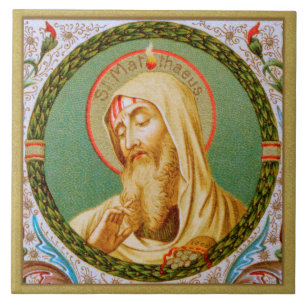 Azulejo De Cerâmica S. Mateus o Apóstolo (JMAS 08)
