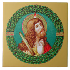 Azulejo De Cerâmica S. Tiago Menor (JMAS 05)