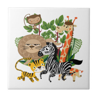 Azulejo De Cerâmica Safari animal