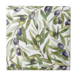 Azulejo De Cerâmica Sage Verde Aquarela País Francês Oliva