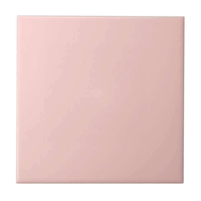 Azulejo De Cerâmica Sal Rosa Cor Sólida (Frente)