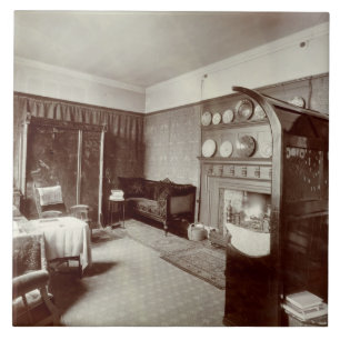 Azulejo De Cerâmica Sala de estar, casa de Kelmscott, Londres, 1896