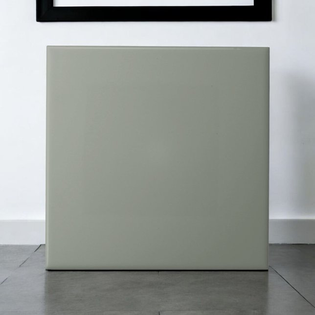 Azulejo De Cerâmica Sala de Jogo Moderno Verde Monocromático Elegante (Criador carregado)