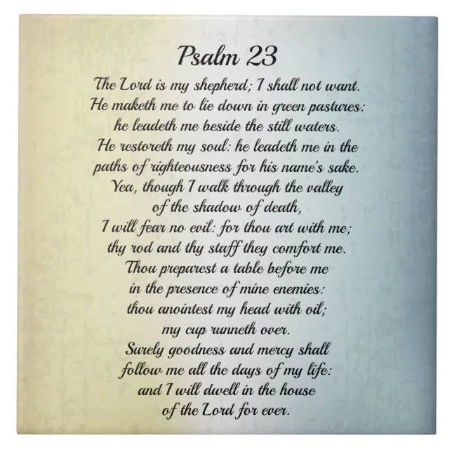 Relógio Parede Salmo 23 o Senhor É Meu Pastor Decoracao Casa