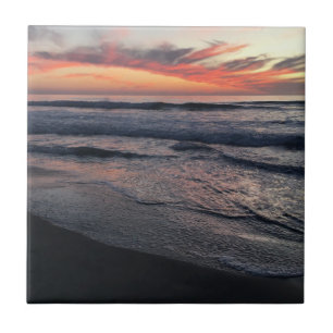 Azulejo De Cerâmica San Diego Sunset