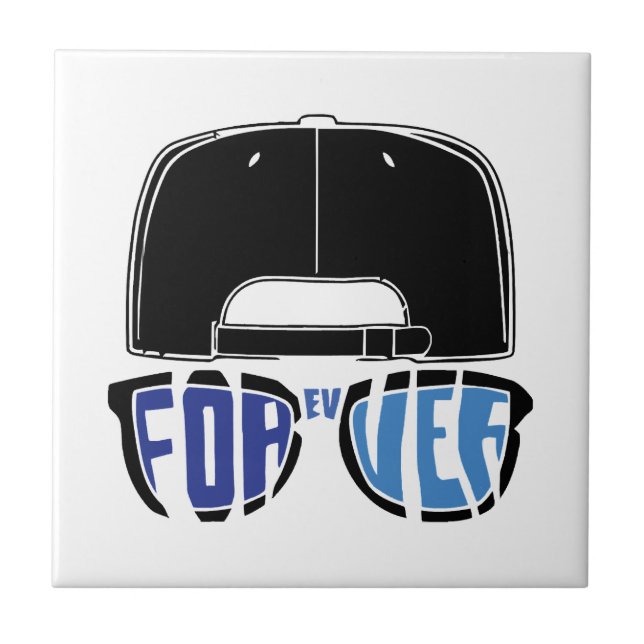 Azulejo De Cerâmica Sandlot para sempre (Frente)