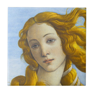 Azulejo De Cerâmica Sandro Botticelli - Nascimento do Detalhe de Vênus