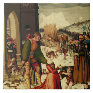 Azulejo De Cerâmica Santa Doroteia de Cesareia