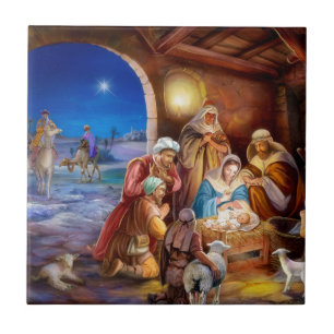 Azulejo De Cerâmica Santa família