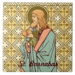 Azulejo De Cerâmica Santo Barnabé o Apóstolo (RLS 02)