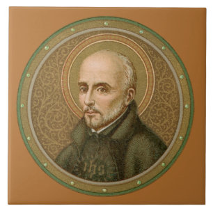 Azulejo De Cerâmica Santo Inácio de Loyola (BK 050; Estilo 2)
