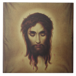 Azulejo De Cerâmica Santo Rosto de Jesus Cristo