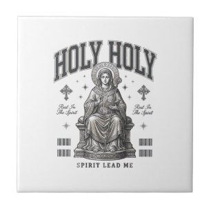 Azulejo De Cerâmica Santo Santo Desenho de Camisa Religiosa de Gravura