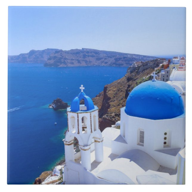 Azulejo De Cerâmica Santorini (Frente)