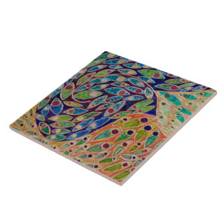 Azulejo De Cerâmica "Santuário rápido" (pintura)