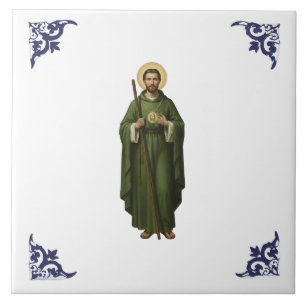 Azulejo De Cerâmica São Judas Tadeu St Jude