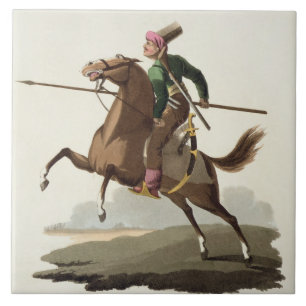 Azulejo De Cerâmica Saphir, dos "trajes das várias nações", Vo