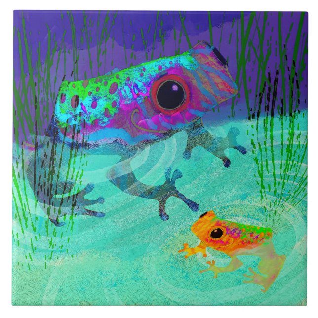 Azulejo De Cerâmica Sapo (Frente)