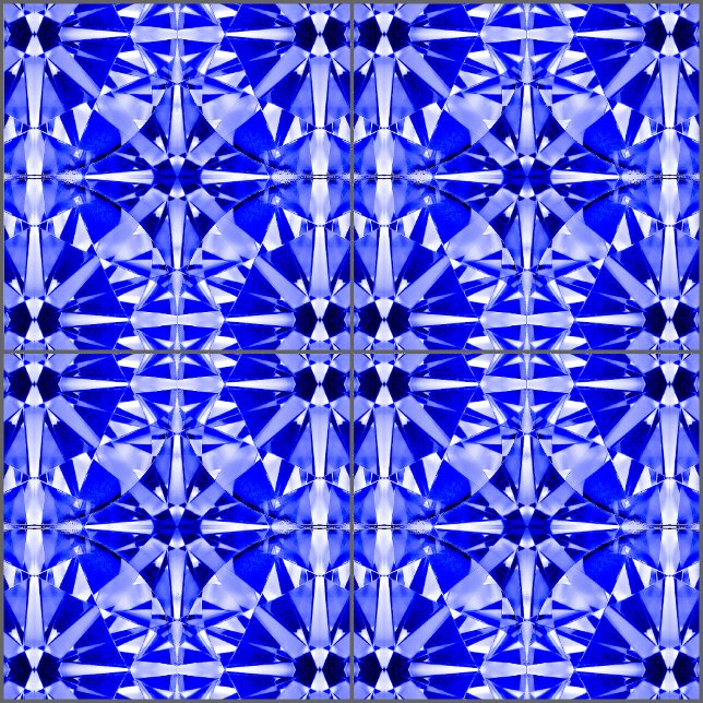 Azulejo De Cerâmica Sapphire Gemstone (Criador carregado)