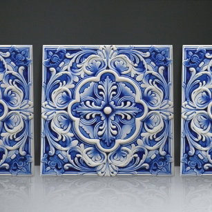 Azulejo De Cerâmica Sapphire Lisboa - Design de cerâmica padrão