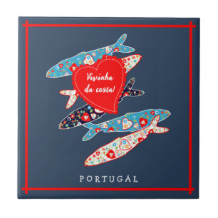 Azulejo De Cerâmica Sardinha portuguesa