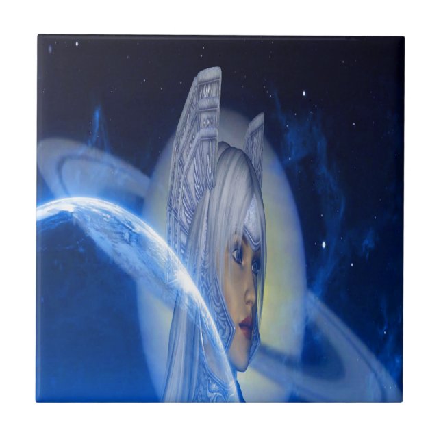 Azulejo De Cerâmica Saturno (Frente)