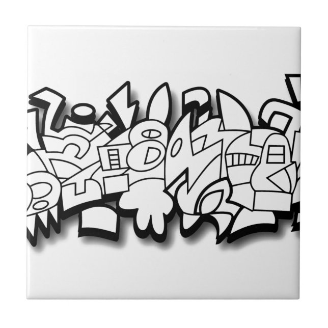 Azulejo De Cerâmica Sawtooth (Frente)