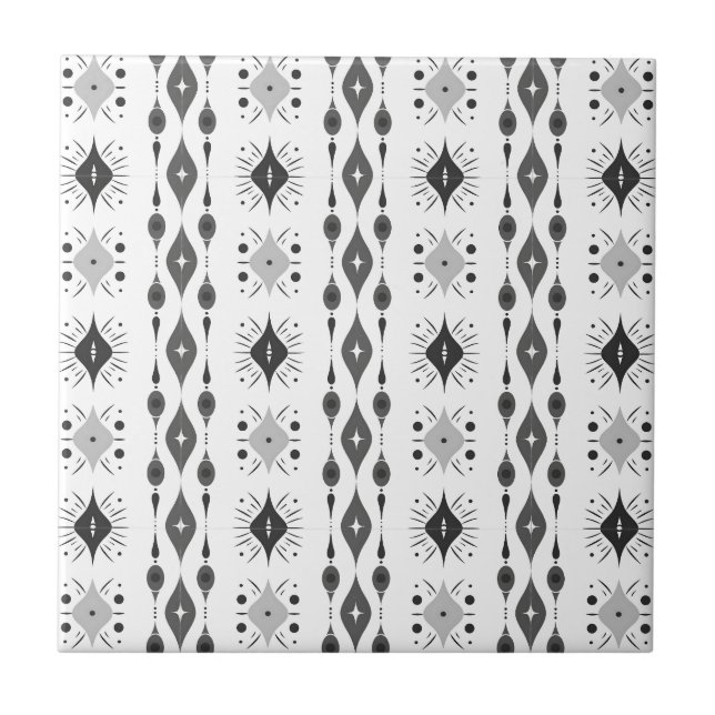 Azulejo De Cerâmica Scandi Motif | (Frente)