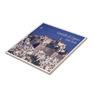 Azulejo De Cerâmica SCL046 ILHAS AEOLIANAS LIPARI, Sicília,