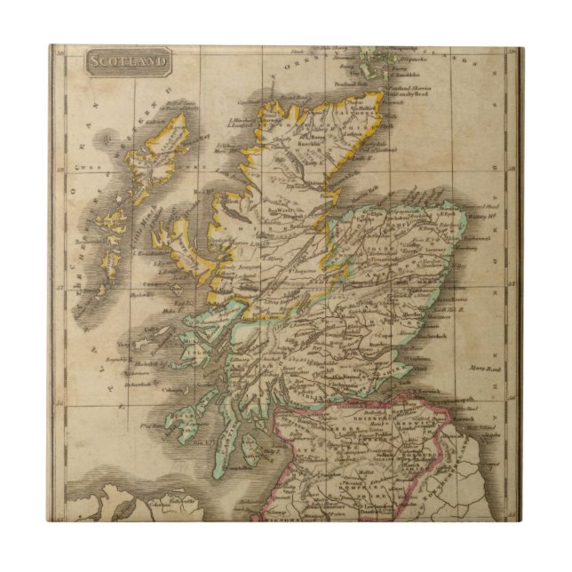 Azulejo De Cerâmica Scotland 4 (Frente)