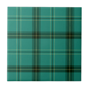 Azulejo De Cerâmica Scottish Green Tartan