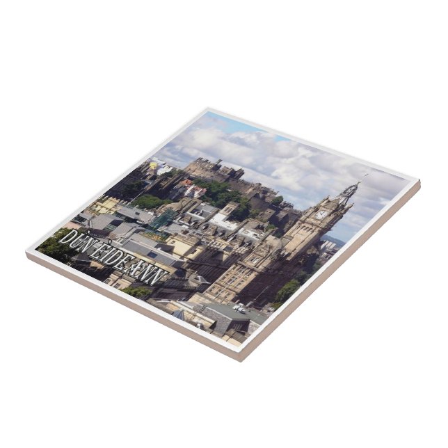 Azulejo De Cerâmica SCT022 Deg N ÈIDEANN, Escócia, Europa, (Lateral)