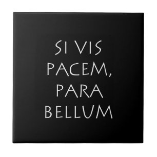 Azulejo De Cerâmica Se quer paz, prepare-se para a guerra
