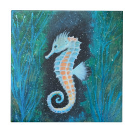 Azulejo De Cerâmica Sea Horse ceramic tile