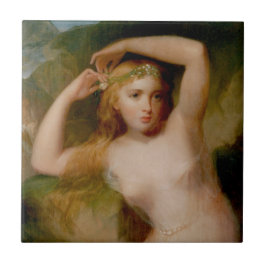 Azulejo De Cerâmica Sea Nymph (por Thomas Sully)