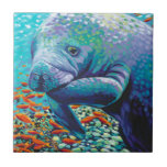 Azulejo De Cerâmica Sea Sweetheart II<br><div class="desc">Vida marinha</div>