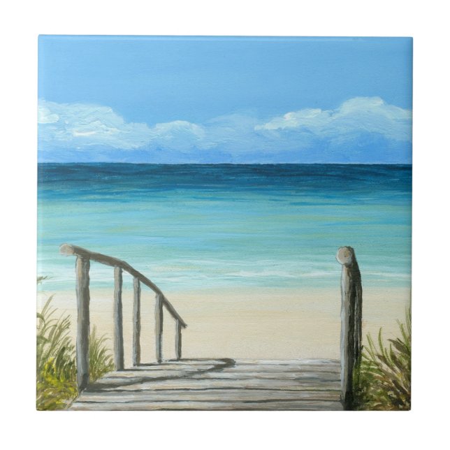 Azulejo De Cerâmica Sea View 147 Ocean Beach (Frente)