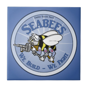 Azulejo De Cerâmica Seabees do marinho