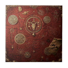 Azulejo De Cerâmica Seal of the Hidden Order