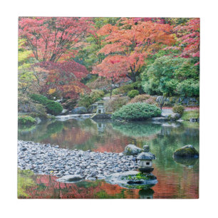Azulejo De Cerâmica Seattle, Jardim Japonês do Arboreto