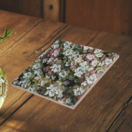Azulejo De Cerâmica Sedum Spathulifolium Suculentas Floral