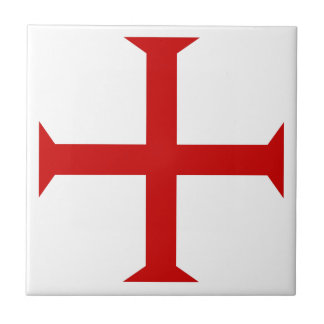 Azulejo De Cerâmica Seja um cavaleiro Templar!