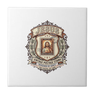 Azulejo De Cerâmica Selo Antigo de Jesus Selo Antigo de Jesus