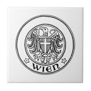 Azulejo De Cerâmica Selo de Viena, ÁUSTRIA