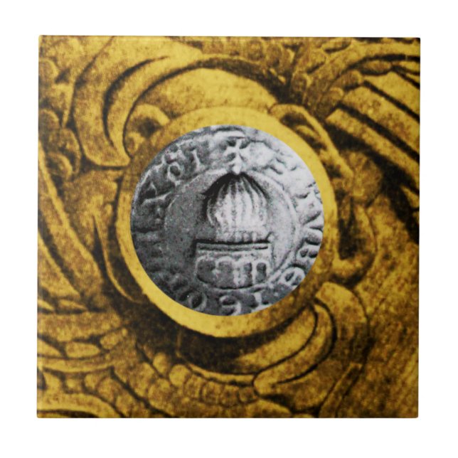 AZULEJO DE CERÂMICA  SELO DO MODELO KNIGHTS (Frente)