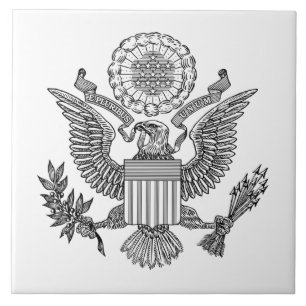 Azulejo De Cerâmica Selo excelente dos Estados Unidos da América (EUA)