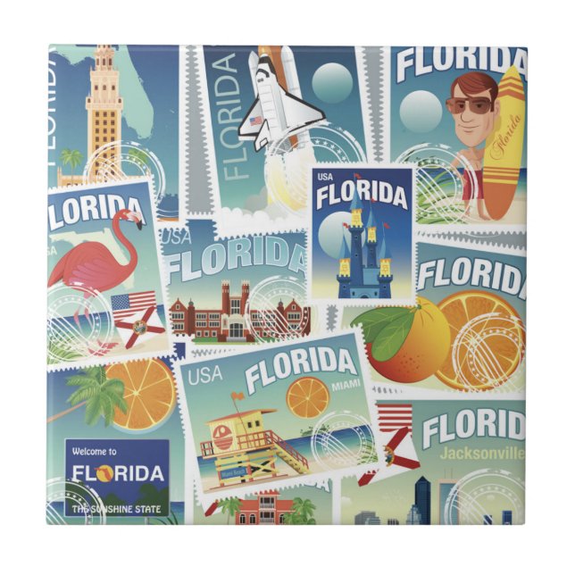 Azulejo De Cerâmica Selos de Florida (Frente)