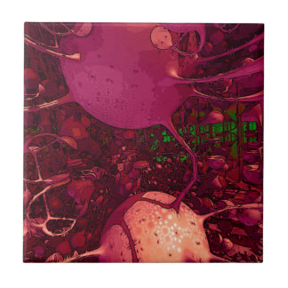 Azulejo De Cerâmica Selva do Fractal